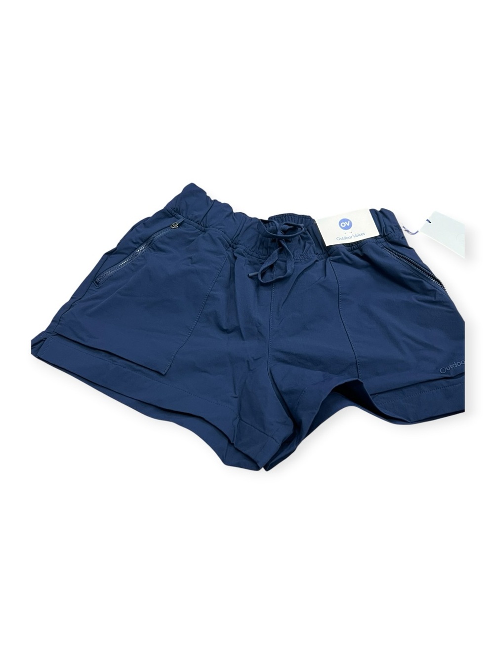 Outdoor Voices RecTrec Women's Blue Run Short Size Medium